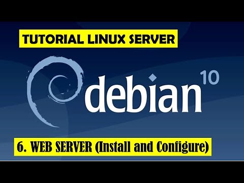 6. WEB SERVER DEBIAN 10 INSTALL AND CONFIGURE || INSTALL APACHE2 DEBIAN 10 || UPLOAD SIMPLE WEBSITE