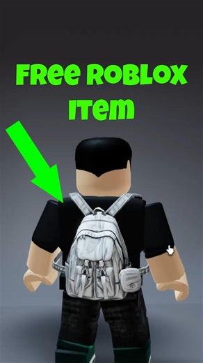 Roblox Free UGC! How To Get White Y2K Backpack | Roblox | Free Roblox Item