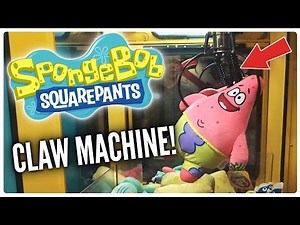 Winning on The SpongeBob CLAW MACHINE!! 13 Wins | Arcade Games
