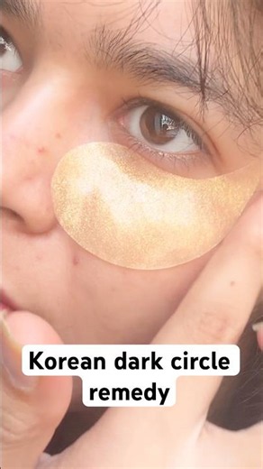 Korean dark circle gold hydrogel eyepatch😍Mirabelle Korea perfect fit hydrogel gold eyepatch review