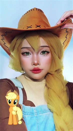 Applejack Makeup Tutorial for Cosplay Fans
