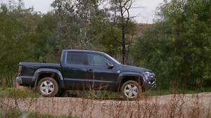 The Volkswagen Amarok won our dual-cab ute megatest thanks to its full-time all-wheel drive and sweet turbo V6 engine. Read the full review here: https://bit.ly/2C0Zcar | Wheels