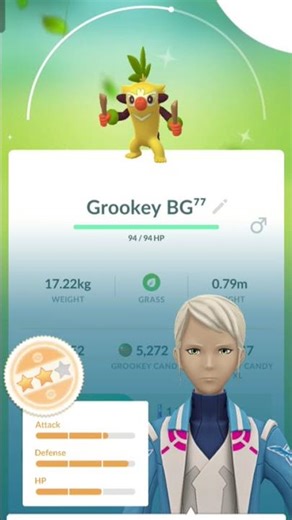 ⚡Evolving one of rarest shiny✨ with background pokemon🐒Grookey🐵💥 #collection #pokemon #rarepokemon