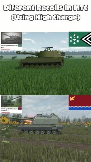 Diferent Recoils in MTC.