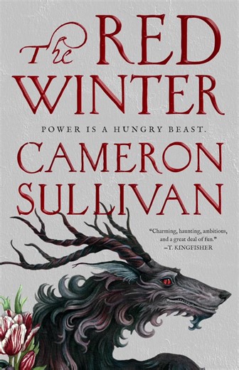Dark fairytale monster vibes, demon sidekicks, and a morally gray professor who once made a deal with the devil? 📚🧌 The Red Winter gave me Van Helsing x Wednesday energy with dual timelines, snarky dialogue, and twists I did not see coming! ARC courtesy of NetGalley and MacMillan Audio - all opinions are my own. You can read the full review, including content warnings at ReadWithLindsey.com #books #bookreview #theredwinter