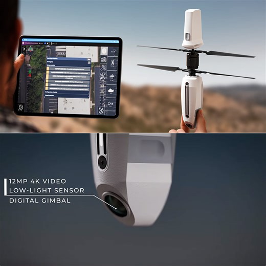 Ascent's HELIUS Coaxial Nano Drone Weighs Just 249g, Boasts 4G / LTE Connectivity