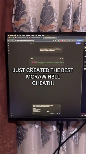 If you use McGraw Hill Connect for college homework you NEED to see this 😭💻