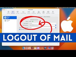 How to Logout of Mail on Mac - Sign Out Account from MacBook, Air, Pro, iMac