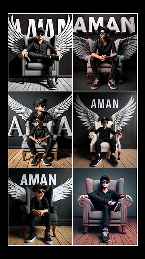 How To Create 3D Ai Wings Name Images | Bing aiviral editing | Bing image creator tutorial FREE