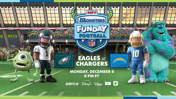 Monsters Funday Football Takes the Field December 8 - D23