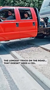 Alright drivers, let's talk about the longest vehicle on the road that somehow doesn't require a CDL. This guy's got a crew cab pickup, pulling a sleeper bigger than most apartments, which is THEN pulling a triple-axle trailer loaded with every toy he owns. His only logbook is the TV guide in his camper, and his pre-trip is just making sure the beer is cold. We're not sure what the turning radius is, but we're guessing it's measured in acres. #WeekendWarrior #NonCDL #RVlife #ToyHauler #TruckerHu