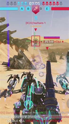 🔥 Steel Stryx los derritió | Doble Kill a SWORD Unit-190 🏆 #warrobots #kill #1vs2