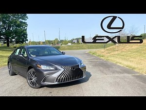 2025 Lexus ES350: POV Start Up, Test Drive, Walkaround and Review