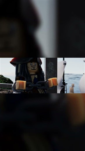 Jack Sparrows Escape! #legoanimation #lego #pirates