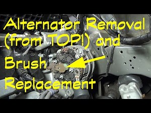 Alternator Removal (from the top!) and Brush Replacement on 2018-22 Honda Accord 1.5T