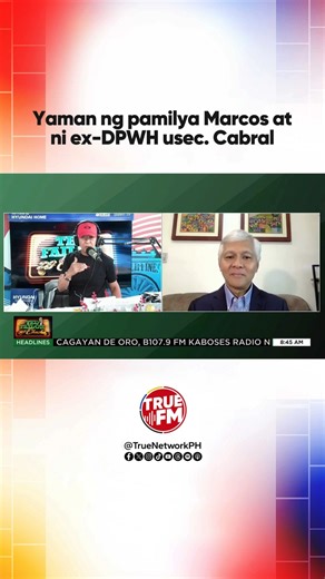 Kung mapapatunayan, parehong maituturing na ill-gotten wealth ang kaso ng pamilya Marcos at ni dating Department of Public Works and Highways usec. Maria Catalina Cabral. Ayon kay Atty. Domingo Cayosa, kitang-kita na magulo at mahina ang justice system ng bansa dahil sa tagal ng pag-execute sa nakaw na yaman ng mga Marcos gayong matagal nang may order ang mga ito na maibalik at magbayad. Pakinggan ang full interview sa True FM Facebook page and News5 YouTube channel. #TedFailonAndDJChacha #DitoT