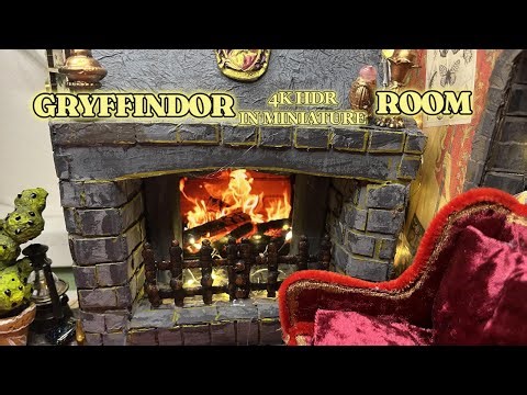 Creating a Gryffindor Room in Miniature: Every Secret Hogwarts Detail