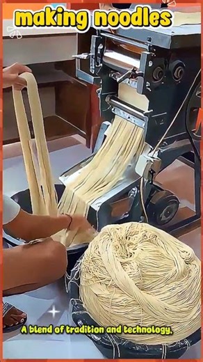 OMG Ternyata begini proses pembuatan Mie #shorts