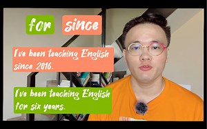 一分钟弄清楚 for 和 since 的区别。