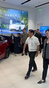 Well, we weren’t expecting that—President Marcos is a guest at today’s launch of the Tesla Service Center. #topgearph | Top Gear Philippines