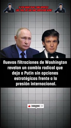 ¡Filtración que Acorrala a Putin! #guerra #últimahora #guerra #actualidad #putin #breakingnews