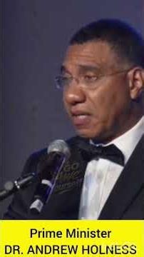PM Dr Andrew Holness
