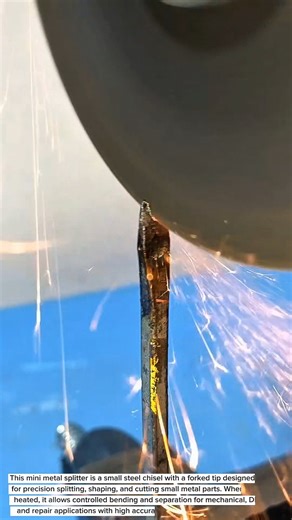 “Genius DIY Metal Splitter Tool Heating Trick – Must-See Workshop Hack for Beginners!”