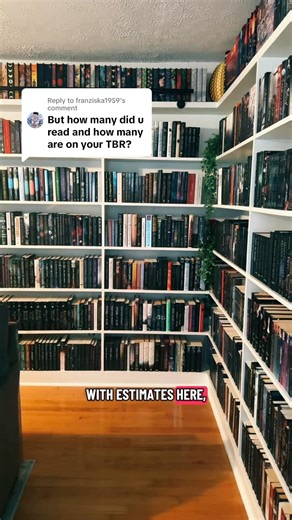 How many books in my library have I read? #booktube #booktok #homelibrary #romantasybooks