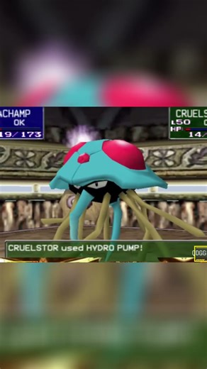 Pokemon Battle: Machamp's Final Dig vs. Cruelstor's Hydro Pump! #shorts