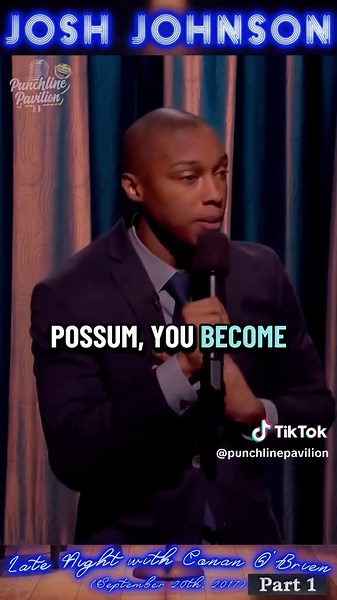 Josh Johnson stand-up comedy set on Conan O’Brien (09/20/2017) Part 1 #funny #comedy #standupcomedian #joshjohnson #conanobrien