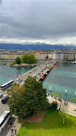 Switzerland's Stunning Geneva 🌍✨!#shorts #travel #city