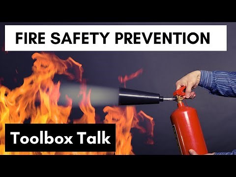 Fire Safety Prevention Toolbox Talk
