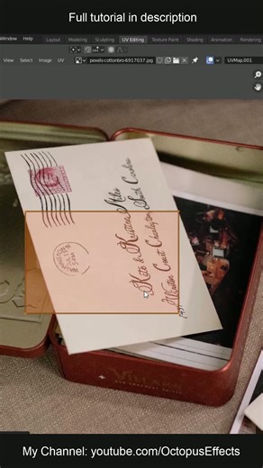 Quick Blender - Extract textures from real photos using Clone Textures