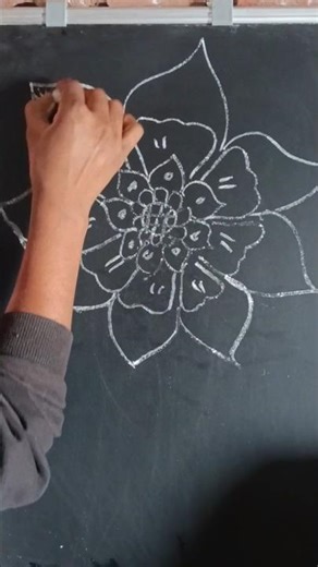 How to draw with a 🌺🌼 form easy drawing for beginners #shorts #viral #drawing #art