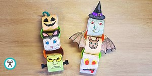 Halloween Paper Chain | Halloween Crafts