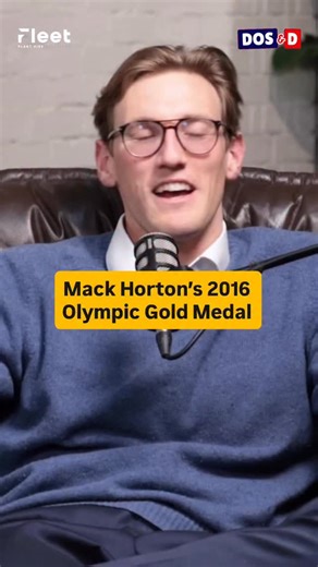 Mack Horton watches & reacts to his 2016 Gold Medal Olympic Win! #swimming #swimmer #olympics #swim #australia | The Dos & D Show