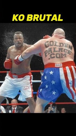 KO Brutal! Larry Holmes Hancurkan Kekuatan Butterbean di Ring!