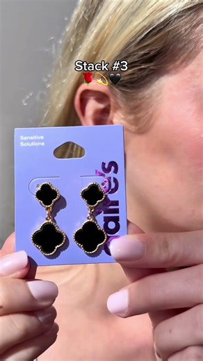 We're ready for all things fall 🍂 Save this for your next earring stack haul👂 #Claires #piercing