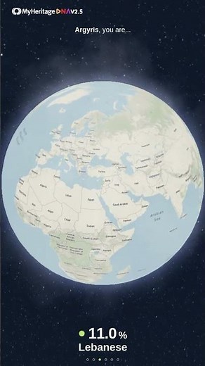 My dna results as a greek cypriot#dnatest #dnDN#myheritage A A