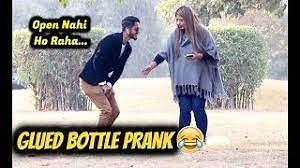 Funny Glued Bottle Prank- LahoriFied | The Daily Mix