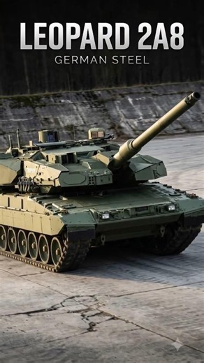 The Impossible to Destroy Tank? Meet the Leopard 2A8 🛡️🔥 #shorts #Leopard2A8 #military