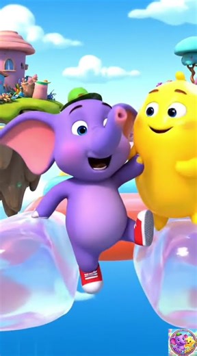 Ello & Jibbo 🐘✨ | The Jelly Door Adventure! 🌈🍭 | Funny Kids Cartoon Episode 2