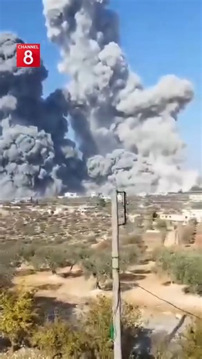 4.5K views · 89 reactions | An explosion occurred at an arms depot in Idlib, Syria. According to authorities, five civilians were killed and nine others injured in the incident. | Channel 8 English | Facebook