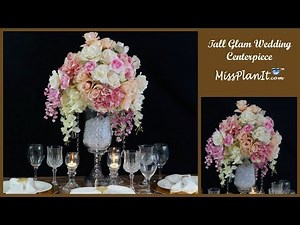 Ultimate Wow-Factor DIY Glam Wedding Centerpiece
