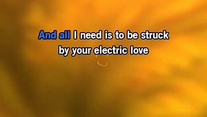 Karaoke Electric Love - BØRNS - CDG, MP4, KFN - Karaoke Version