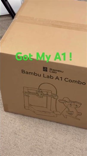 Got My First Bamboo A1!