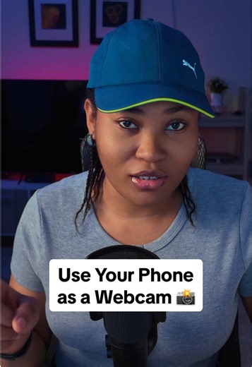 Turn Your Phone into a Webcam for Streaming on TikTok Live Studio 🎥 #tiktoklivestudio #streamingsetup #webcam #creatortips