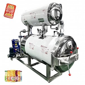 [Hot Item] Horizontal Food Autoclave Steam Sterilization Cooking Retort Machine