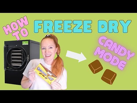 How to Freeze Dry in CANDY MODE! Harvest Right Freeze Dryer