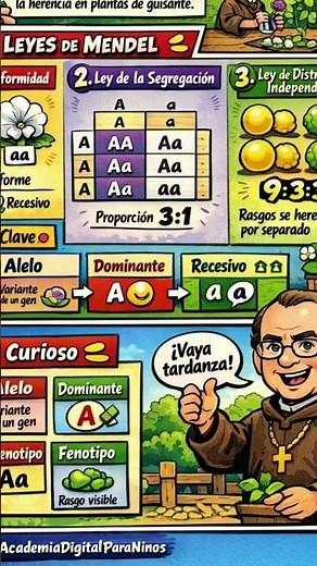 Las leyes de Mendel